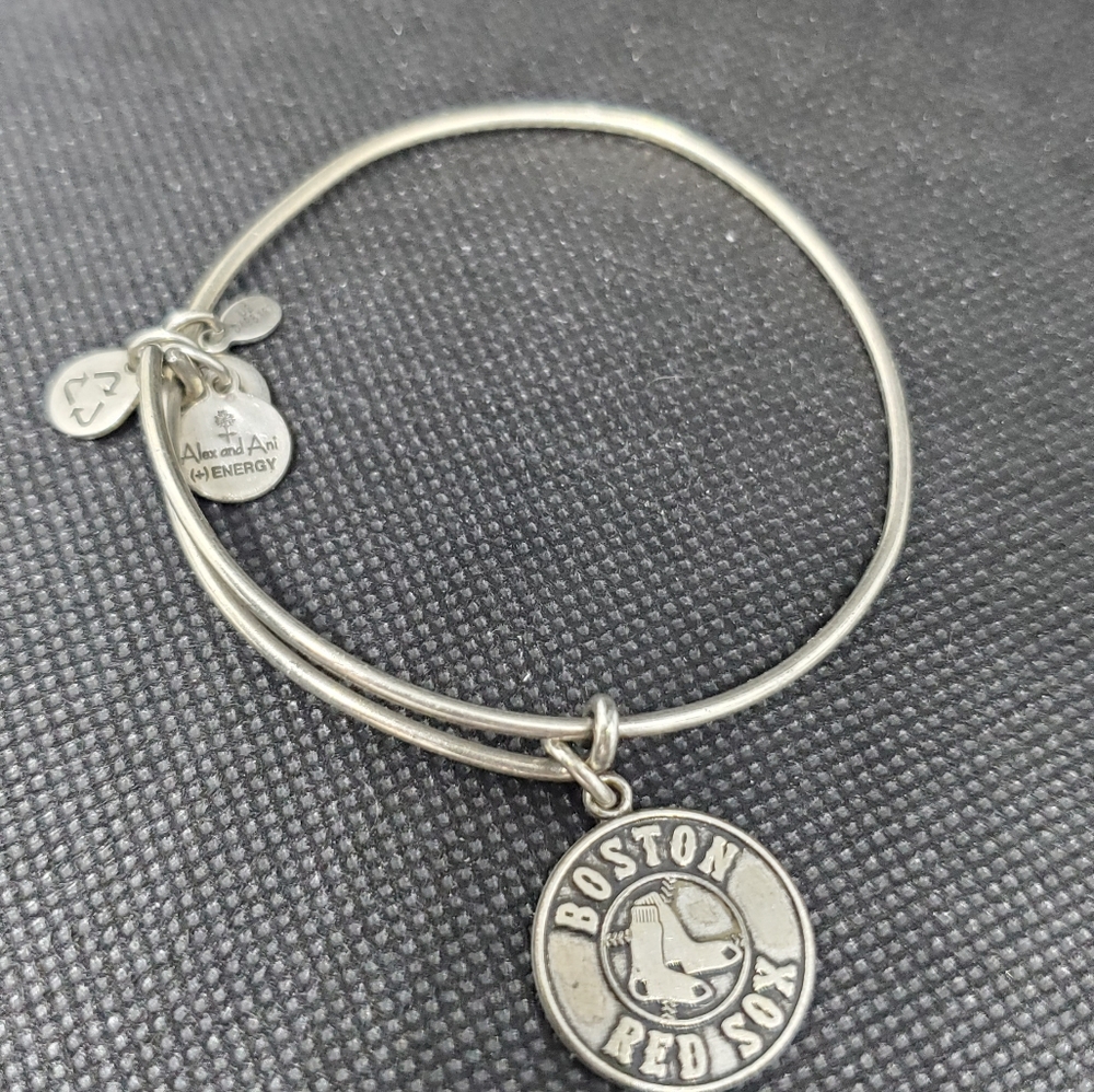 Alex & Ani red Sox bracelet